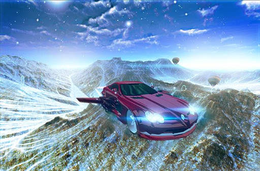 Flying Car Futuristic City स्क्रीनशॉट 6