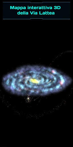 Mappa della galassia 3D screenshot 1