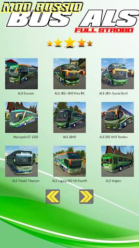Mod Bussid Bus Als Full Strobo screenshot 5