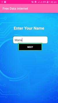 100 GB Free Internet Data - Free MB3G - 4G (Prank) screenshot 2