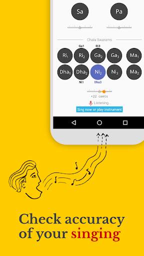 Shruti Carnatic Tuner screenshot 4