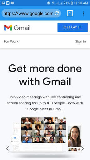 Fast Browser For android screenshot 1