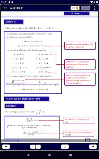 Algebra 2 Pure Math screenshot 10