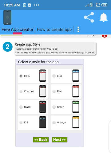 Free App Creator screenshot 4