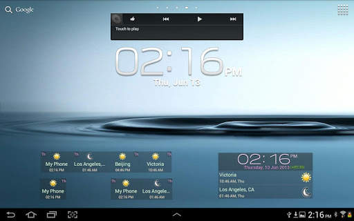 Digital World Clock Widget screenshot 8