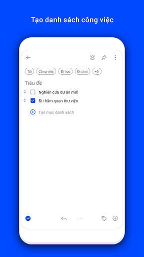 Ghi chú Việt - Danh sách nhắc nhở của tôi screenshot 6