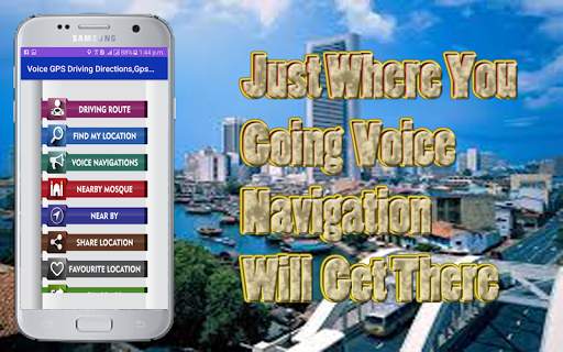 Free Voice Gps route finder ,Voice Navigation map screenshot 3
