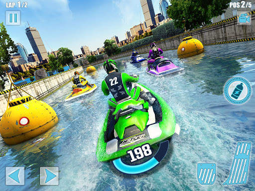 Water Jet Ski Boat Racing 3D screenshot 7