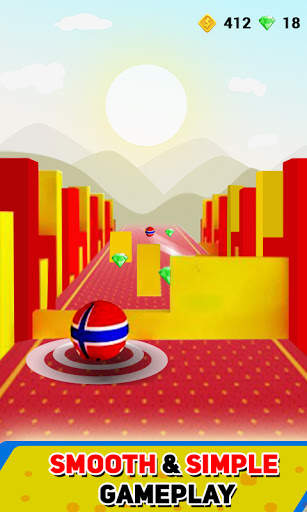 Ball Runner Catch Up Rush: Rolling Ball Game screenshot 1