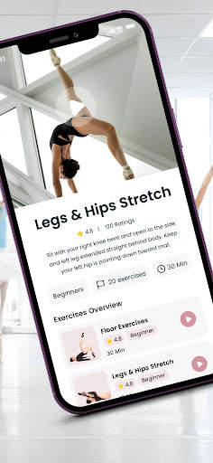 Ballet Workout Dance & Stretch screenshot 3