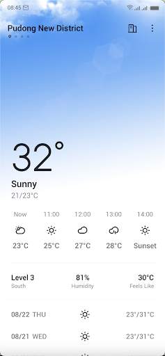 Daily Weather screenshot 1