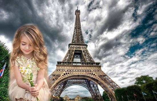 Eiffel Tower Photo Frame Editor screenshot 3