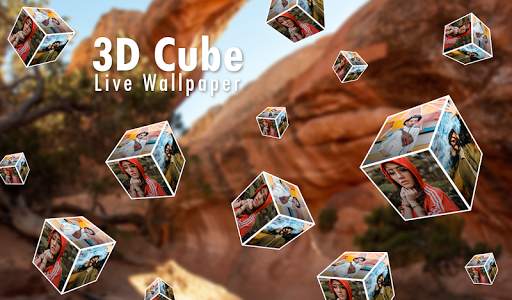 3D Cube Live Wallpaper screenshot 3