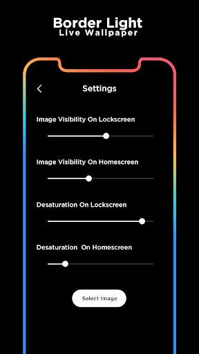 Border Light Live Wallpaper screenshot 2
