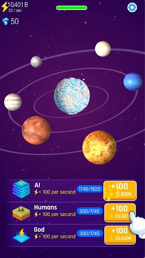 Idle World - Build The Planet screenshot 4