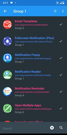 App Drawer 7 تصوير الشاشة
