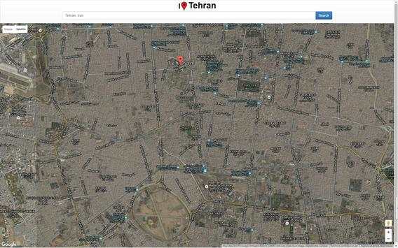 Tehran Map screenshot 3