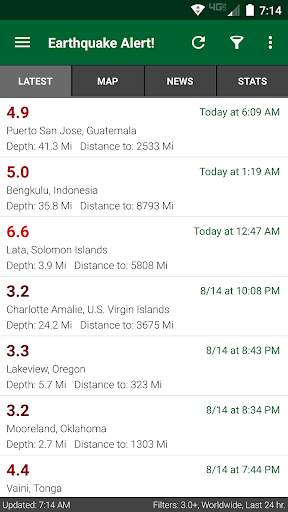 Earthquake Alert! screenshot 1