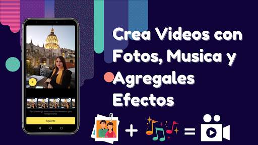 Creador de Videos con Fotos y Musica y Efectos screenshot 1