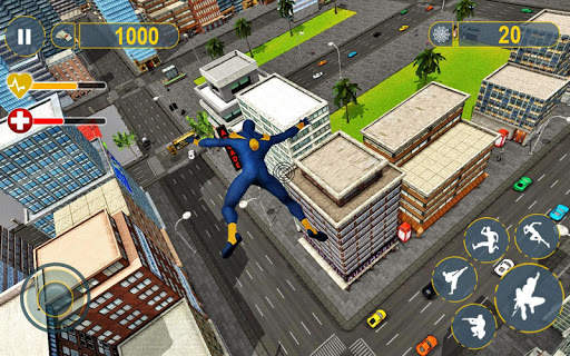 Rope Frog Strange Ninja Hero Gangster Crime screenshot 3