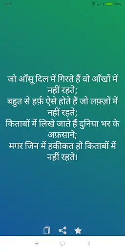 Hindi Shayari Collection screenshot 2