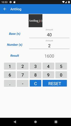 Log Calculator screenshot 3