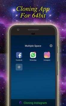 Multiple Space - Dual App Cloner For 64bit screenshot 3