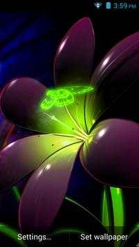 3D Butterfly Live Wallpaper screenshot 2