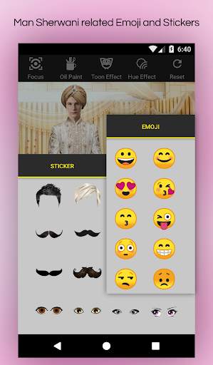 Men Sherwani Photo Suit Editor screenshot 6