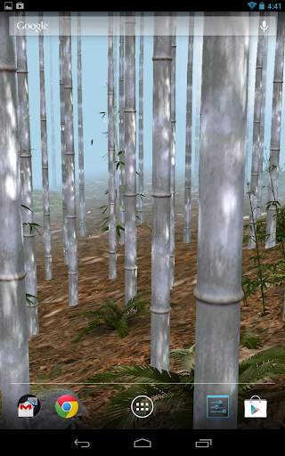 Bamboo Forest 3D Live Wallpaper Lite screenshot 1