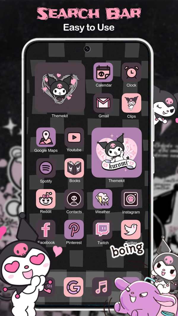 Dark Wednesday Theme Launcher screenshot 4