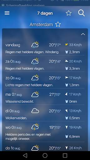 freemeteo screenshot 3
