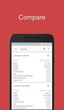 Nutrition Facts Search screenshot 2