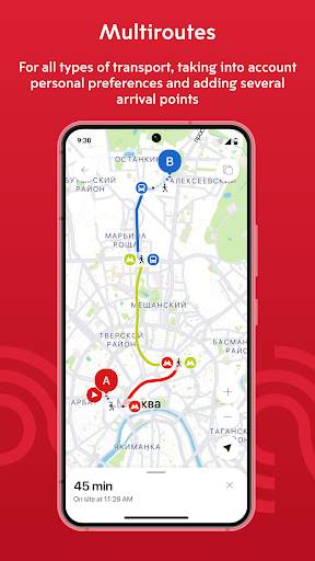Moscow transport screenshot 1