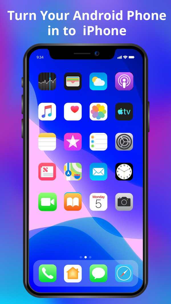 iOS 13 Launcher - control center & Lock Screen screenshot 1