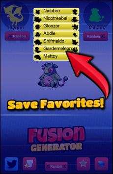 Fusion Generator for Pokemon screenshot 5