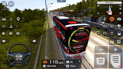Coach Tourist Bus City Driving screenshot 2