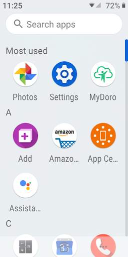 DORO Launcher screenshot 4