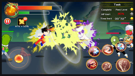 Ultimate Stickman Battle: Legendary Z Fighters screenshot 6