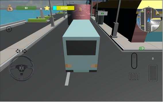 Cartoon Car : Race & Bus Driver Simulator screenshot 12