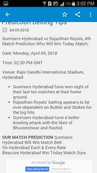 Cricket Match Prediction screenshot 3