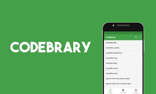 Codebrary - Java Codes for Sketchware скриншот 1