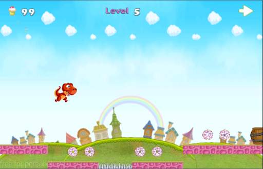 Dino Dash, Run and Jump 🌈 скриншот 2