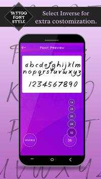 Tattoo Font Style screenshot 3
