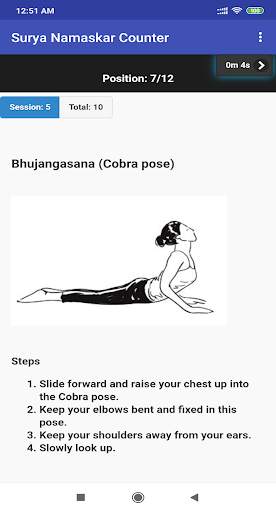 Surya Namaskar Counter screenshot 3