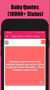 Baby Quotes (10000+ Status) screenshot 2