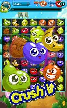 Match 3 Funny Farm Fruit screenshot 6