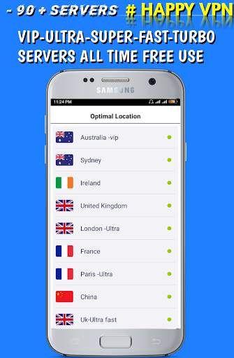 HappyVPN-BestVPN Free Unlimited VPN Secure Unblock screenshot 8