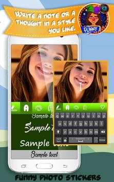 Funny Photo Stickers screenshot 5