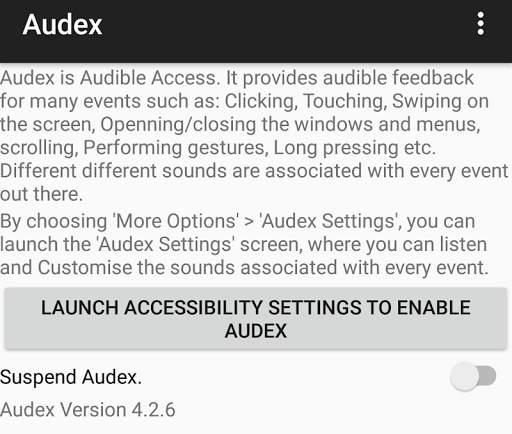 Audex: Accessibility Redefined screenshot 1